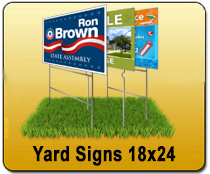 Yard Signs 18x24 - Yard Signs & Magnetic Business Cards | Cheapest EDDM Printing